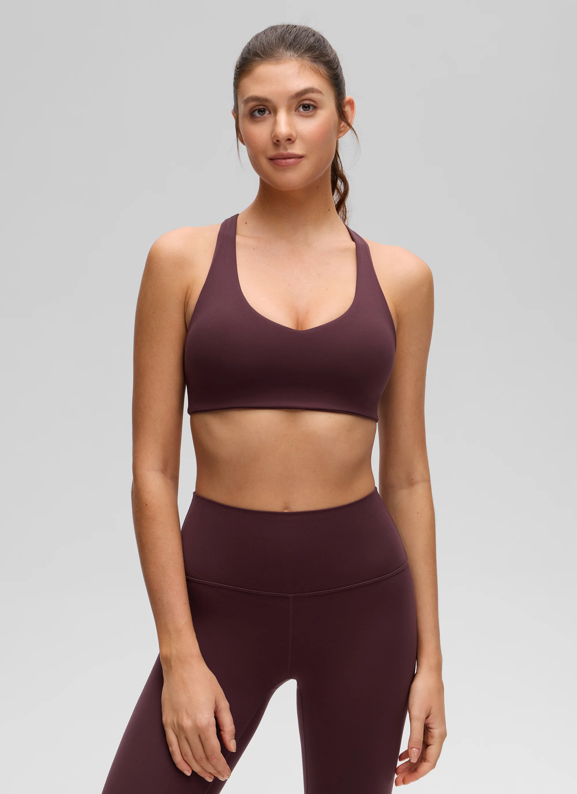 Butterluxe V Neck Racerback Sports Bra - Image 2