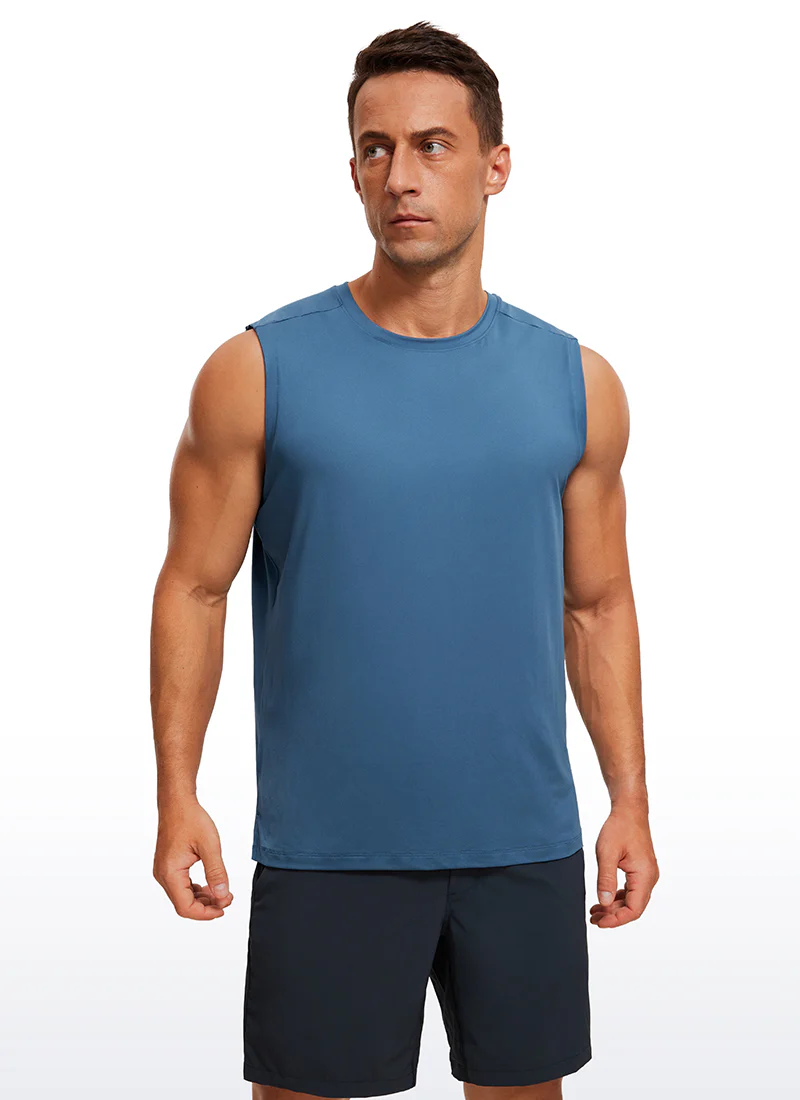 Stretch Quick Dry Tank Tops Crewneck - Image 19