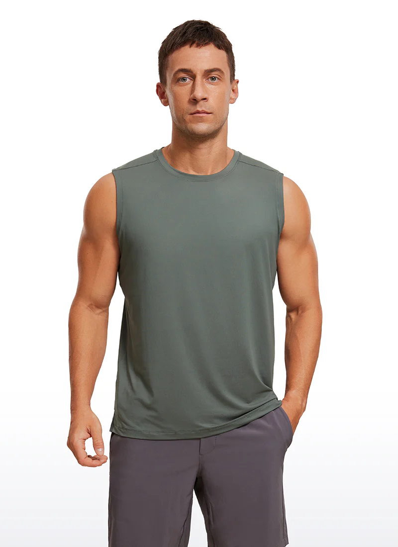 Stretch Quick Dry Tank Tops Crewneck - Image 22