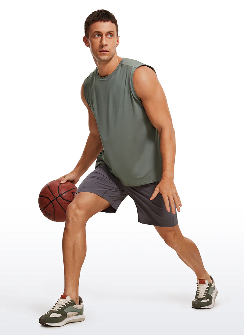 Stretch Quick Dry Tank Tops Crewneck - Image 24