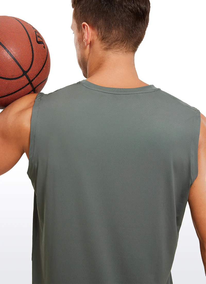 Stretch Quick Dry Tank Tops Crewneck - Image 25