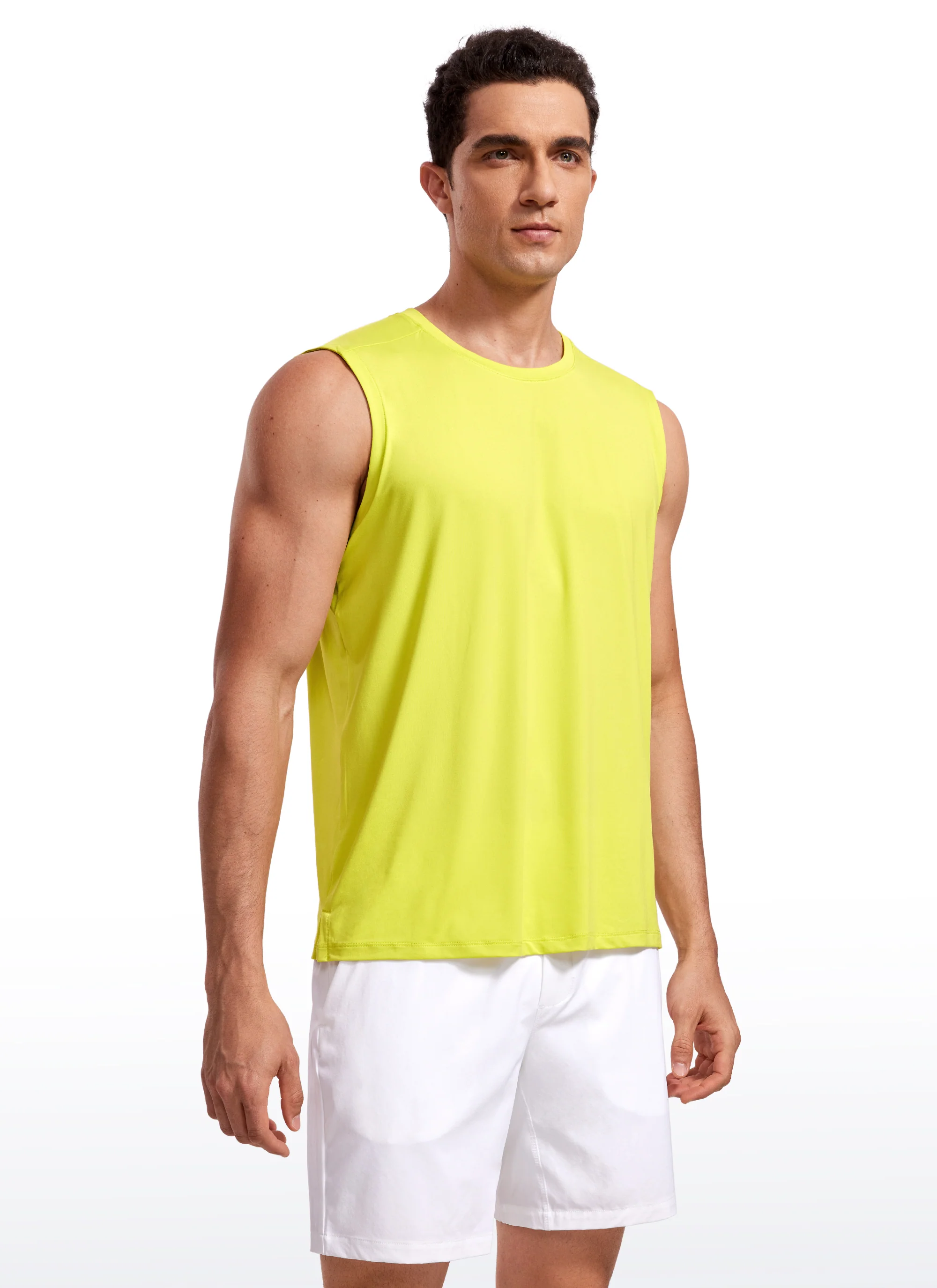 Stretch Quick Dry Tank Tops Crewneck - Image 30