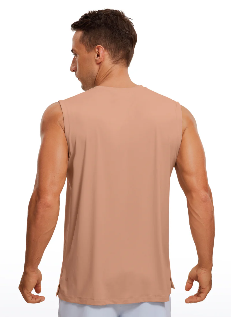 Stretch Quick Dry Tank Tops Crewneck - Image 35