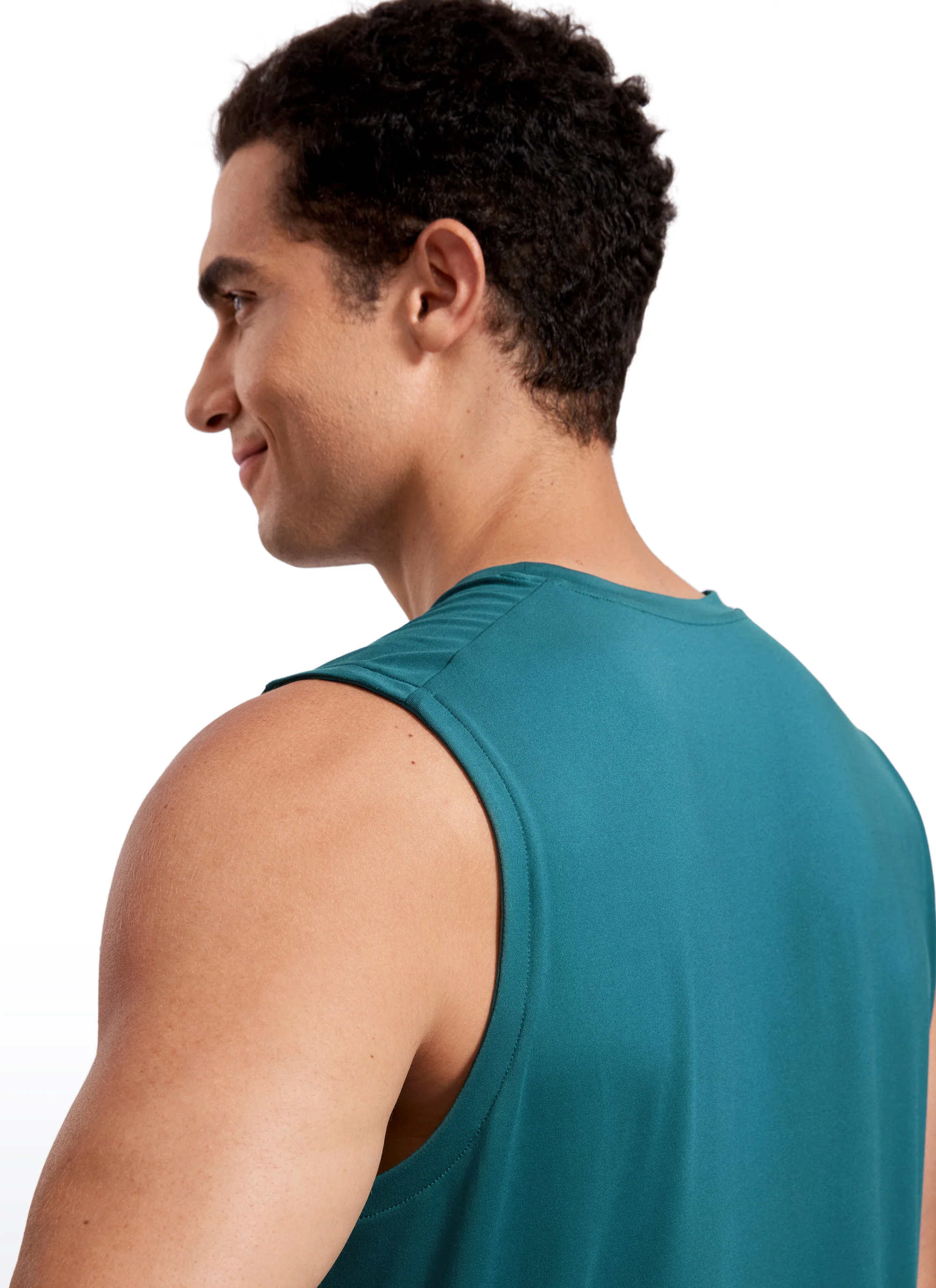 Stretch Quick Dry Tank Tops Crewneck - Image 40