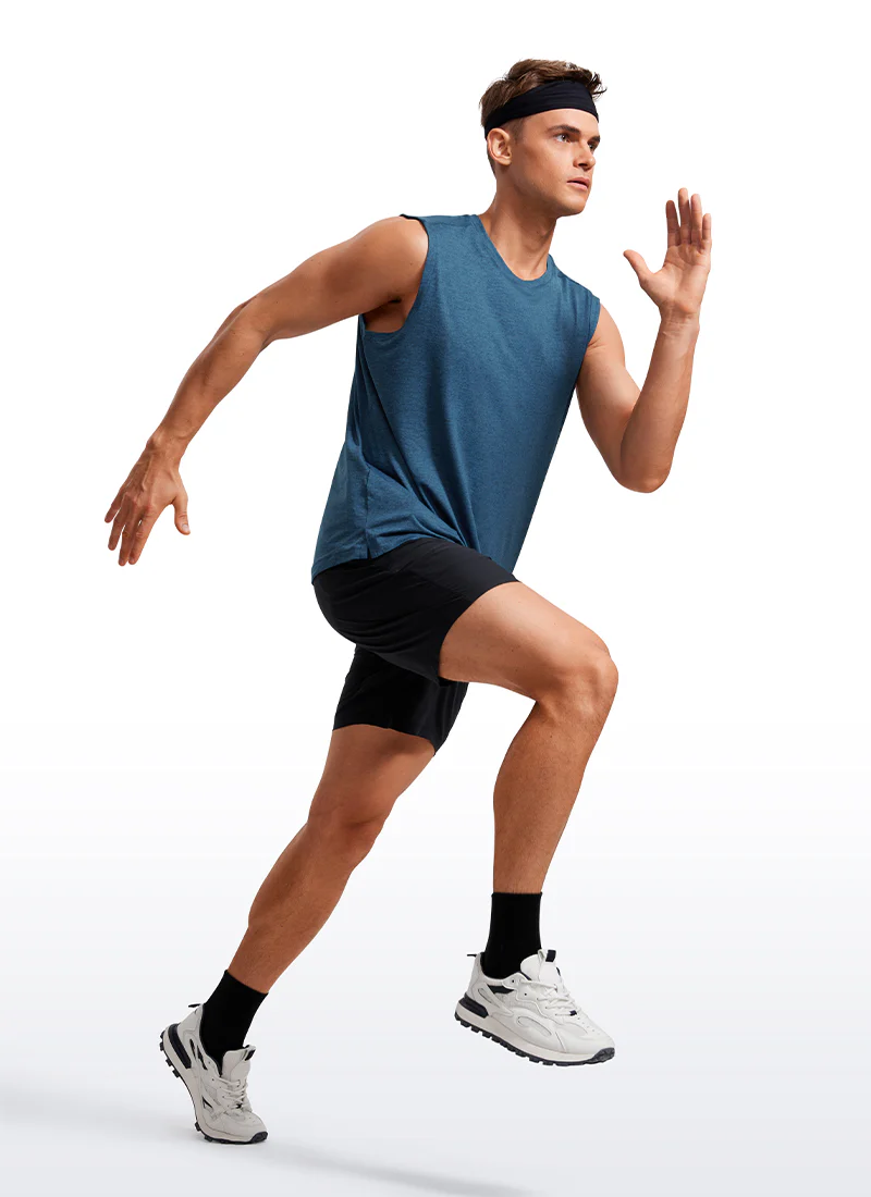 Stretch Quick Dry Tank Tops Crewneck - Image 46