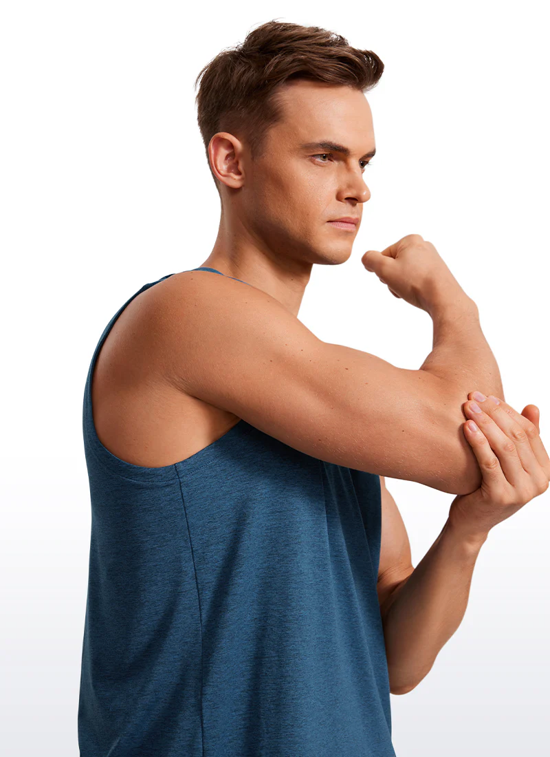 Stretch Quick Dry Tank Tops Crewneck - Image 47