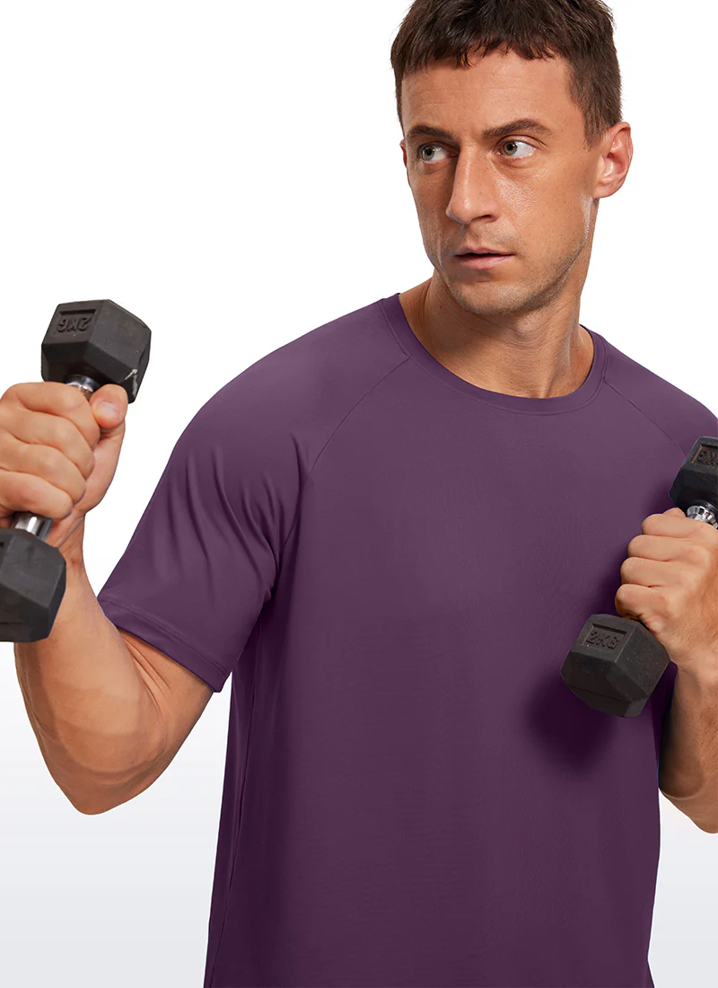 Workout Short Sleeve Round Neck - Image 26
