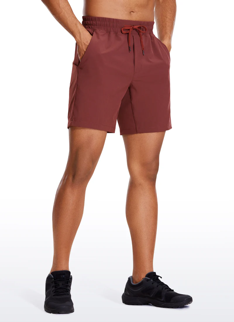 Feathery-Fit Athletic Shorts 7''- Lined - Image 4