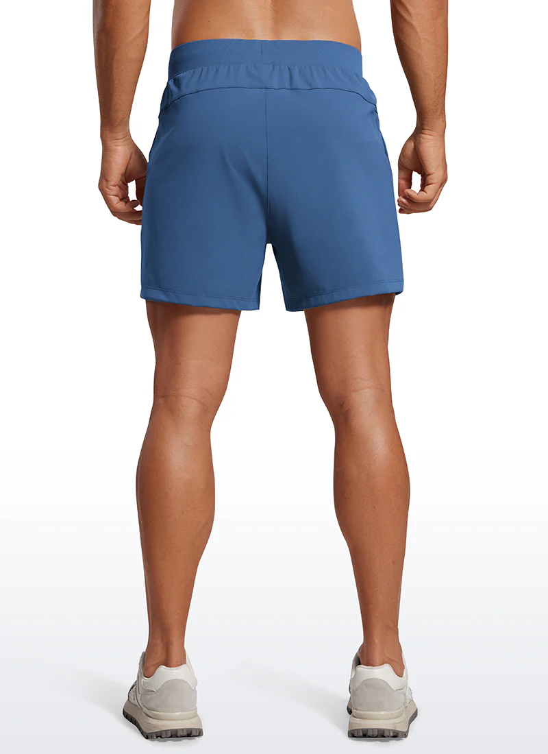 On the Travel Linerless Shorts 5'' with Pockets - Image 2