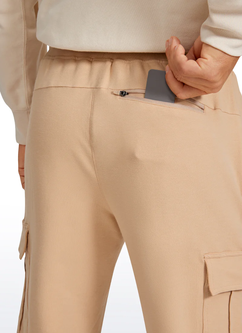 Stretch Classic-Fit Sweatpants with Multi Pockets 29" - Image 15