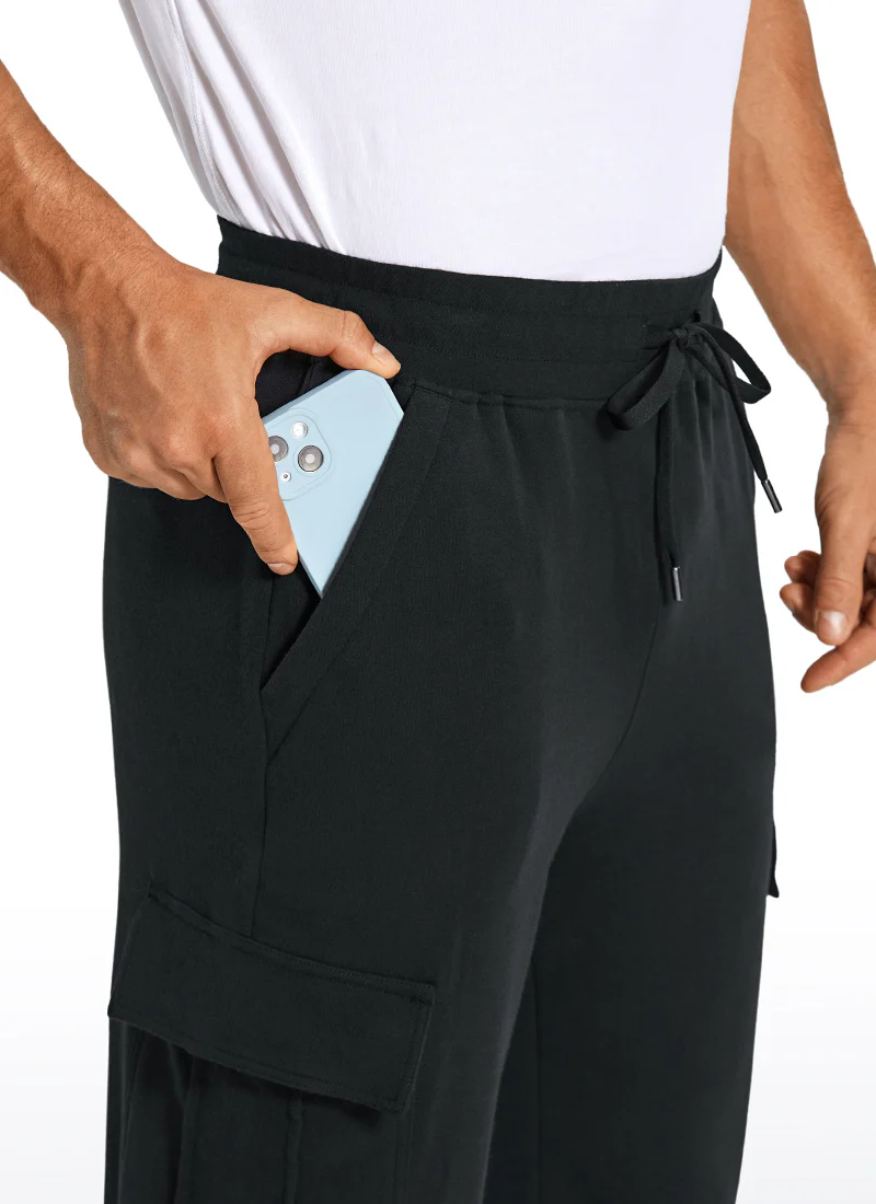 Stretch Classic-Fit Sweatpants with Multi Pockets 29" - Image 8