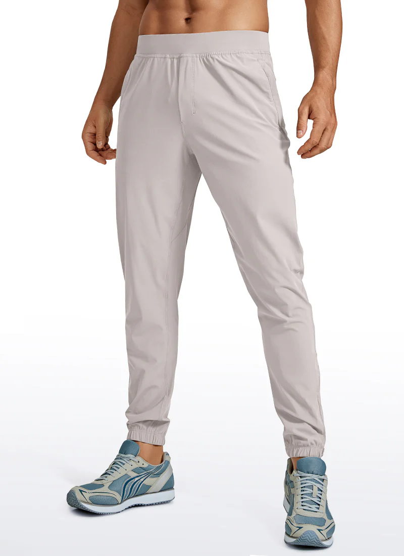 Lightweight Quick Dry Slim-Fit Joggers 29"-Zipper Pockets - Image 30