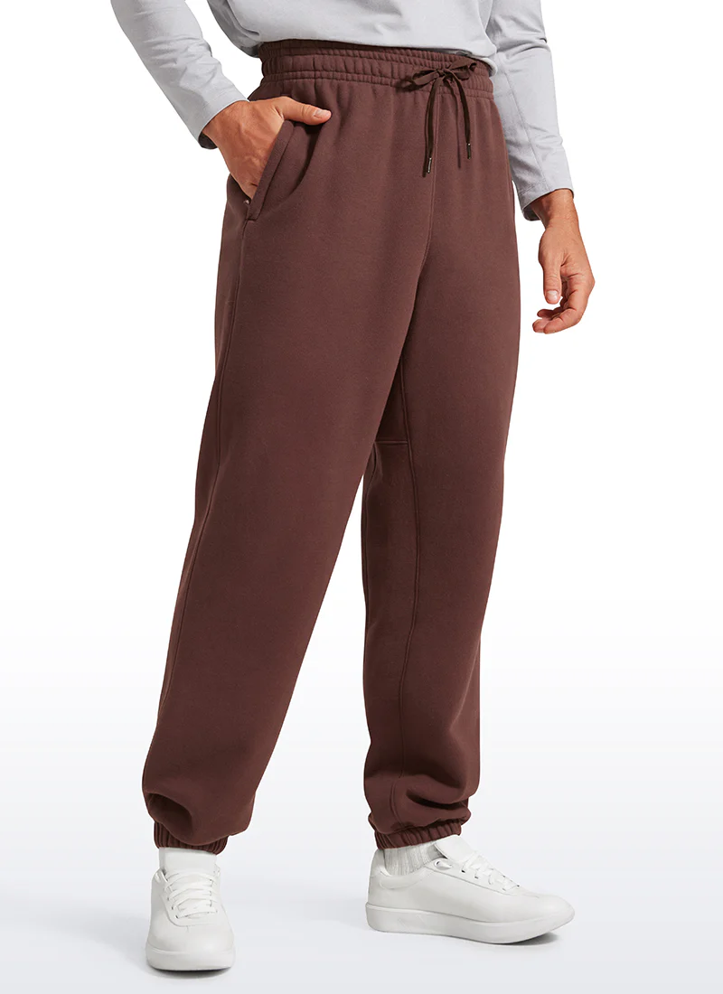 Cotton Fleece Sweatpants with Pockets 32'' - Image 35