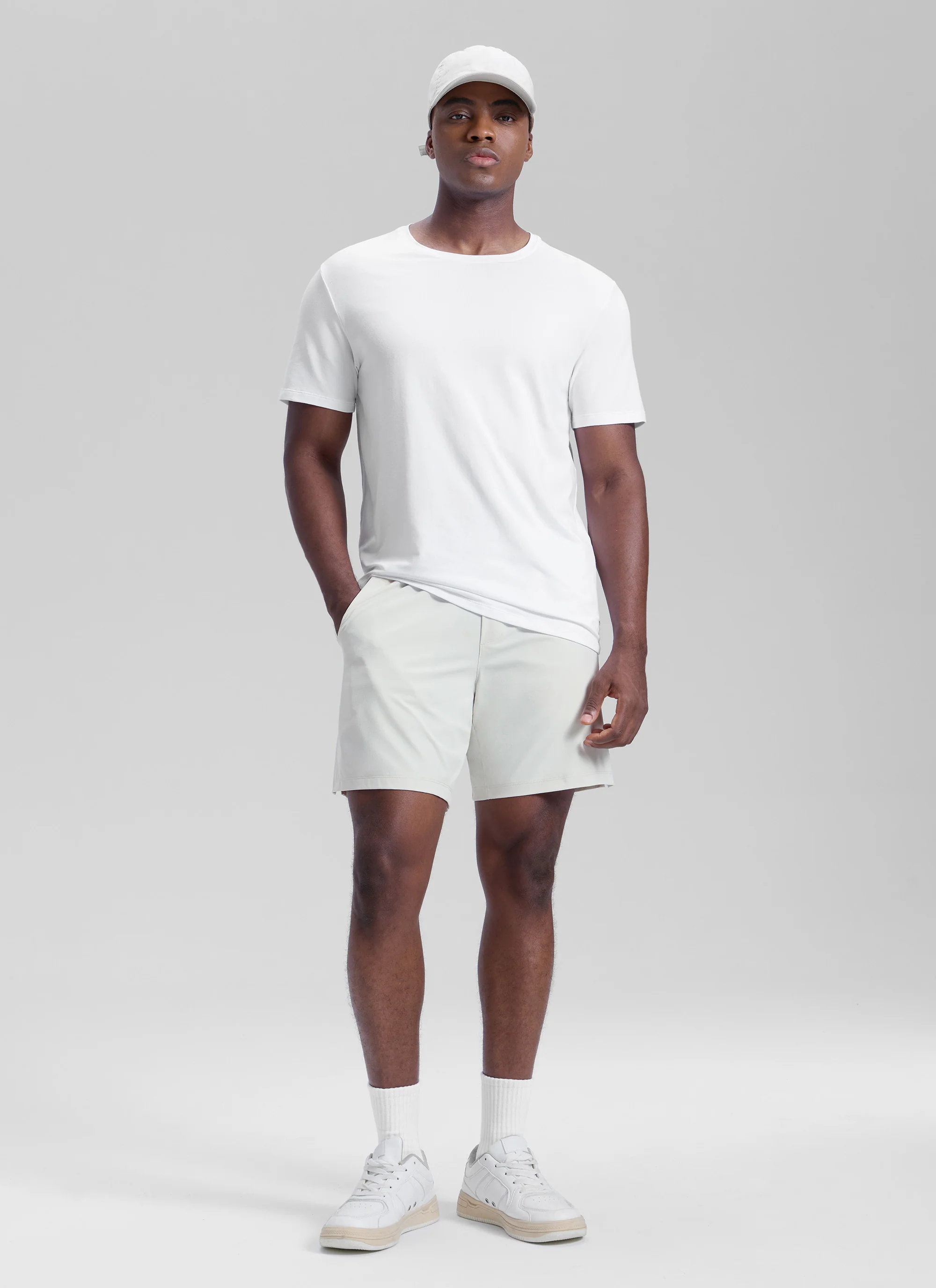 Quick Dry Linerless Pocket workout Shorts 7" - Image 40