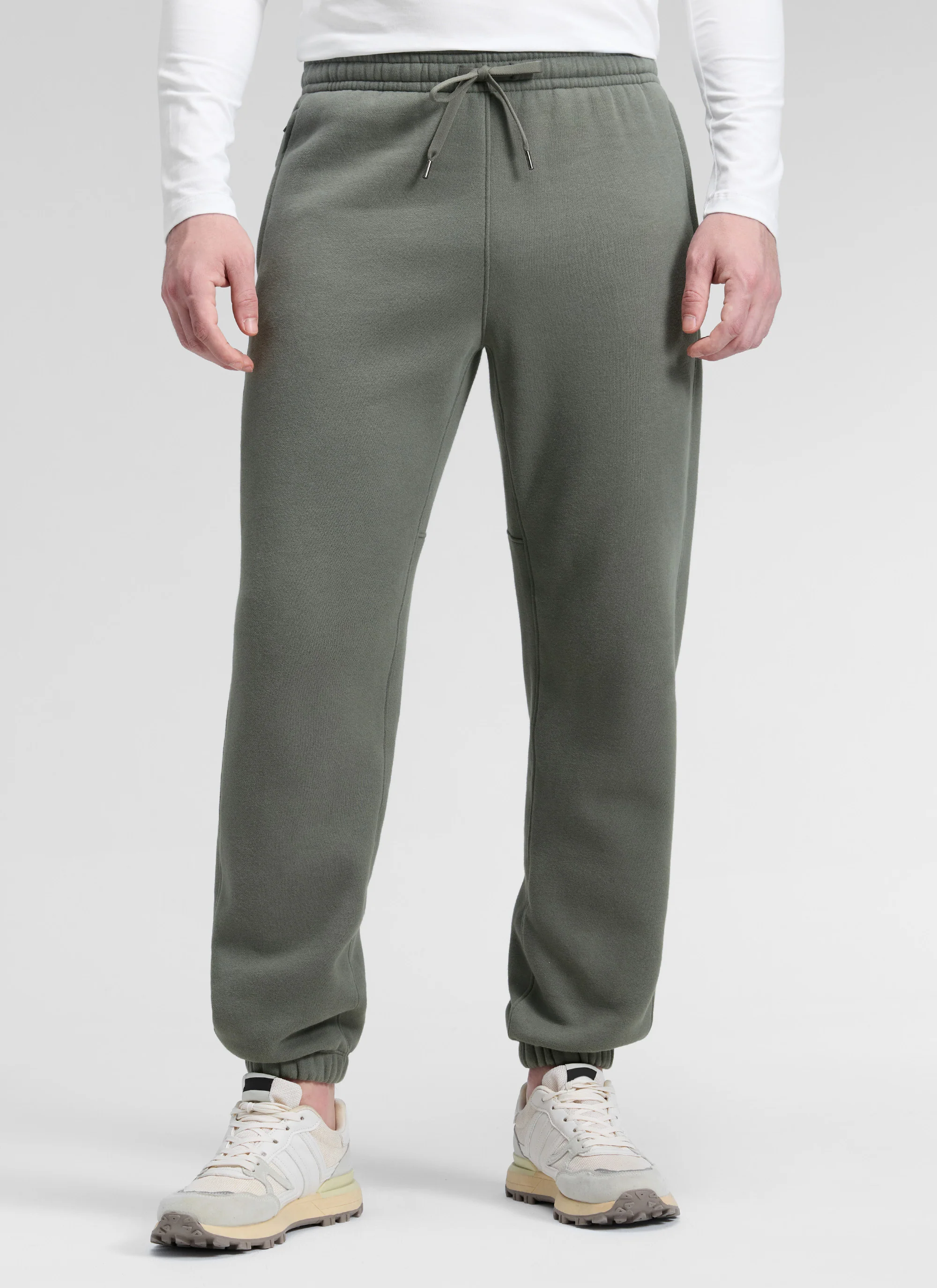 Fleece Lined Zipper Pocket Sweatpant 30" - Image 26