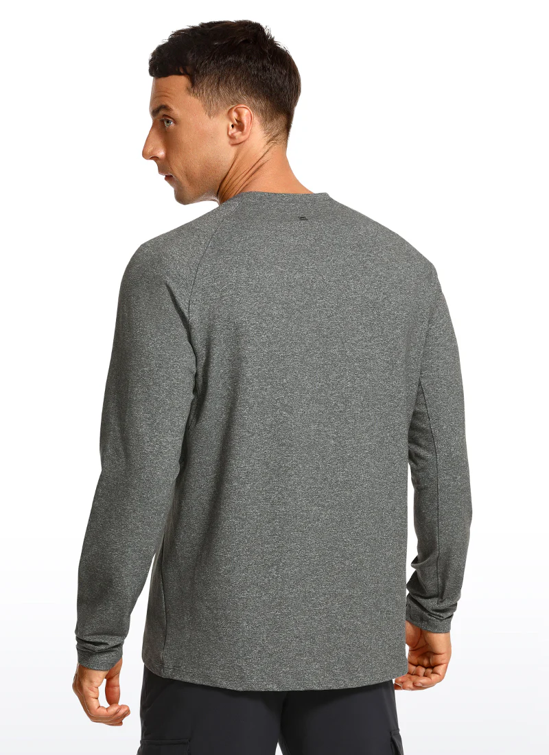 Brushed Slim-Fit Long Sleeve - Image 7