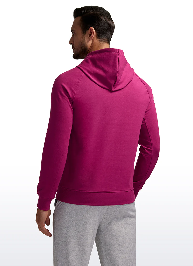 Cotton Loose Fit Long Sleeve Hoodies - Image 11