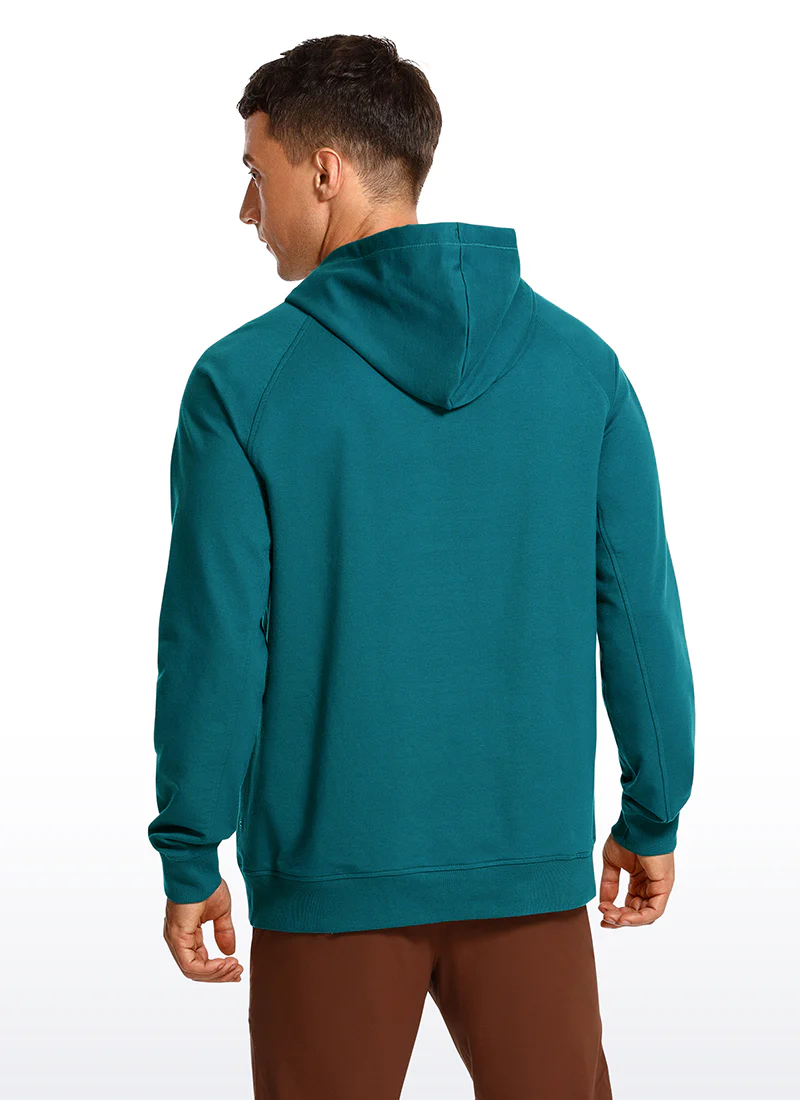 Cotton Loose Fit Long Sleeve Hoodies - Image 5
