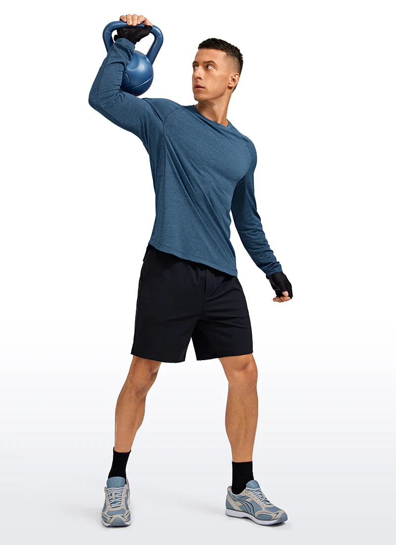 Lightweight Rounded Scallop Bottom Long Sleeves - Image 15