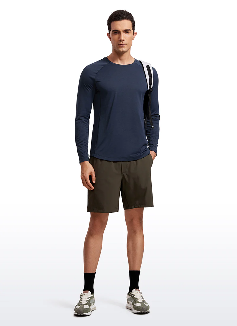 Lightweight Rounded Scallop Bottom Long Sleeves - Image 35