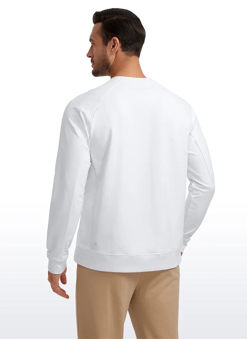 French Terry Pullover Sweatshirts with Zip Pockets - Image 21