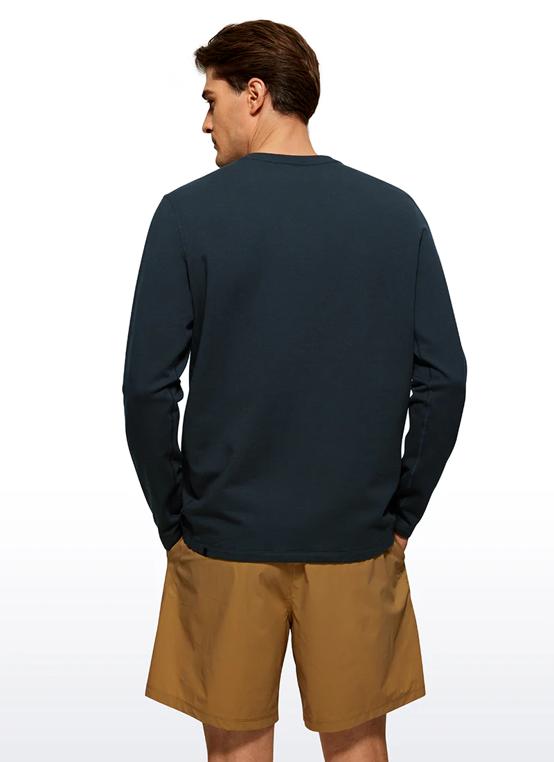 Softness Fleece Crewneck Pullover Sweatshirt - Image 19