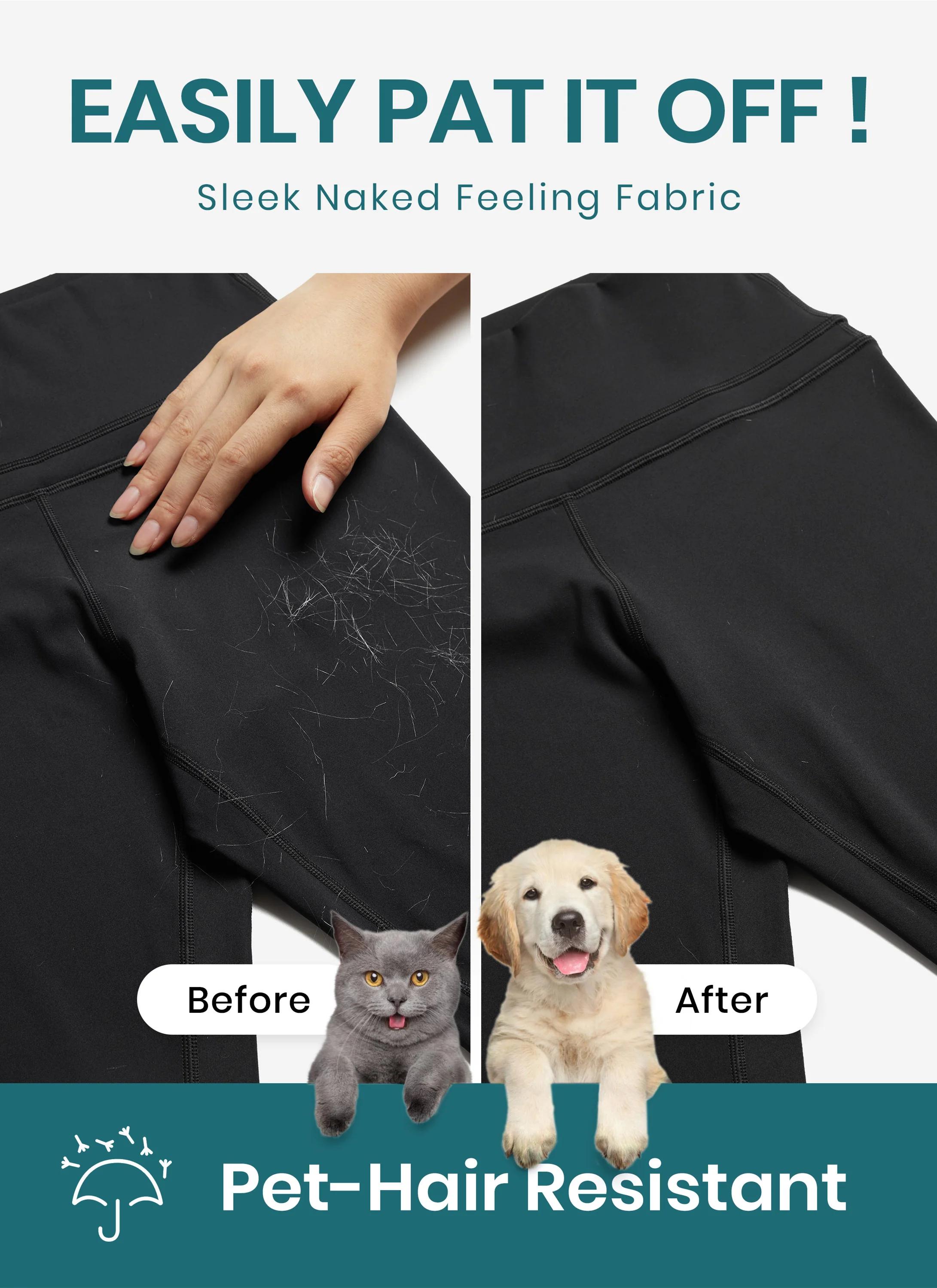 Nakedfeel Double Waistseam Legging 25" - Image 10