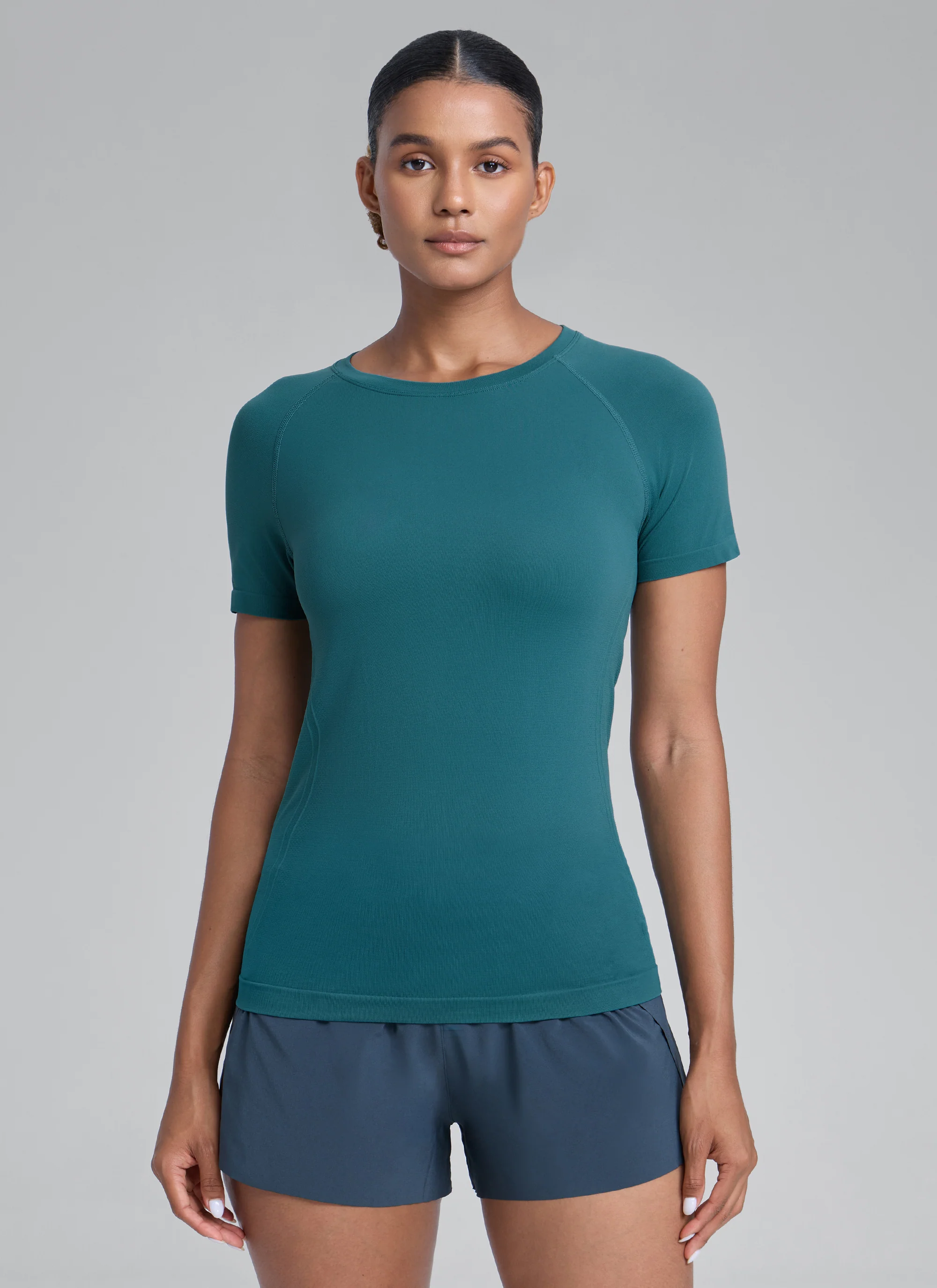 Seamless Hip Length Short Sleeve - Image 17