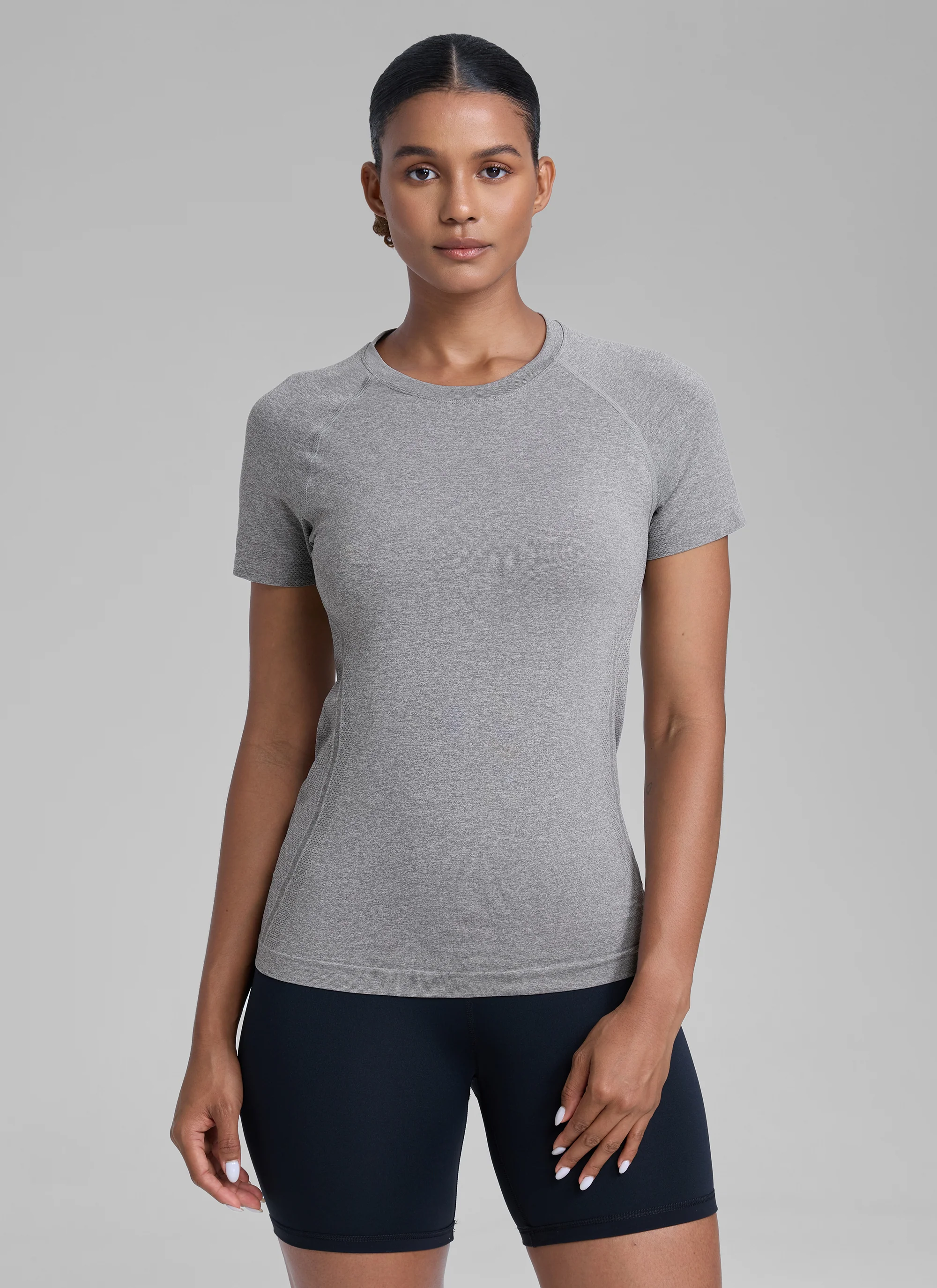 Seamless Hip Length Short Sleeve - Image 26