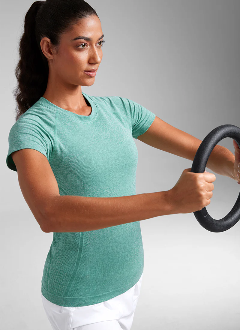 Seamless Hip Length Short Sleeve - Image 37