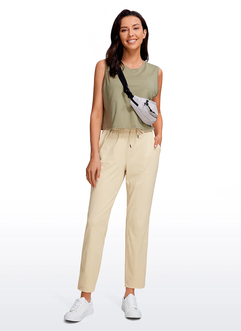 Stretch Drawstring 7/8 Pocket Pant 27'' - Image 3