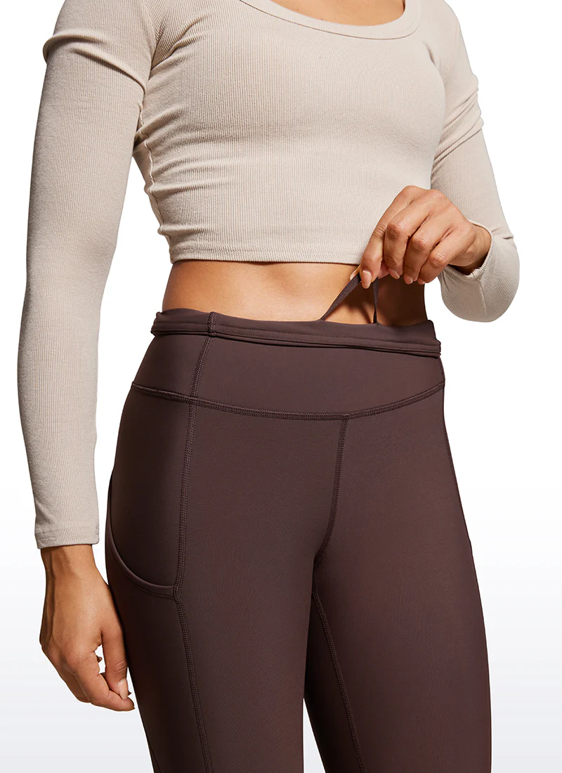 Thermal Fleece Lined Pocket Legging 28'' - Image 12