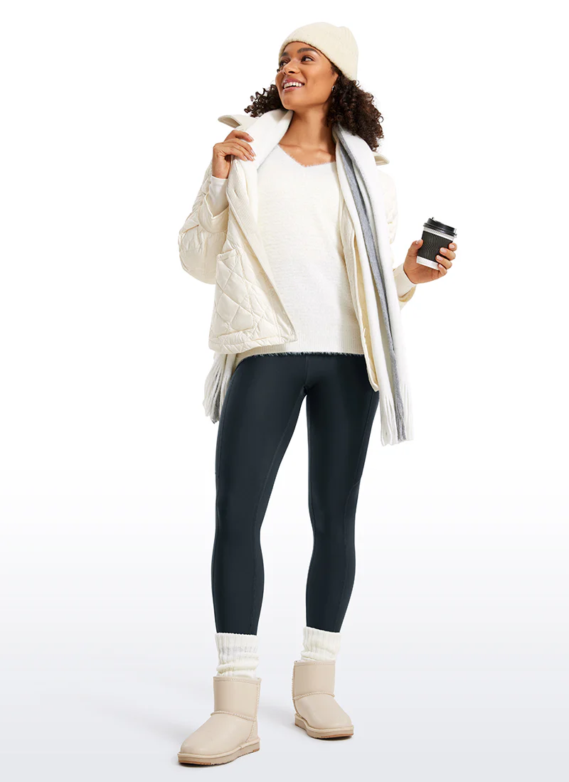 Thermal Fleece Lined Pocket Legging 28'' - Image 6