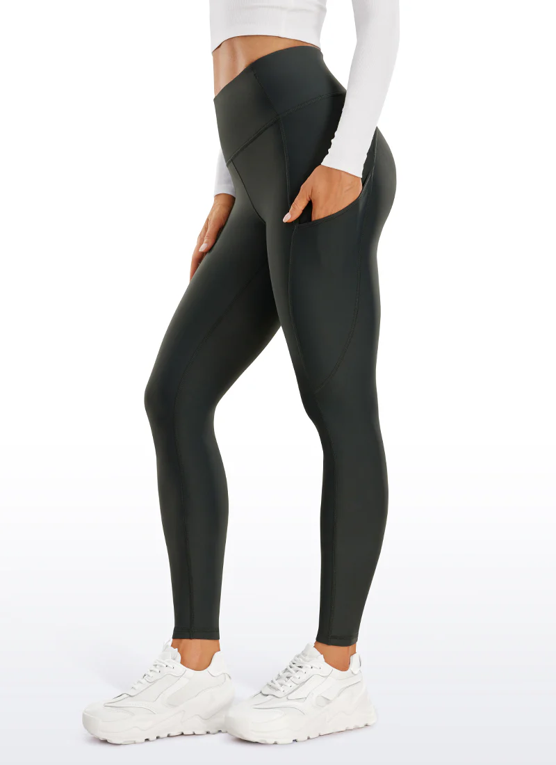 Thermal Fleece Lined Pocket Legging 28'' - Image 7