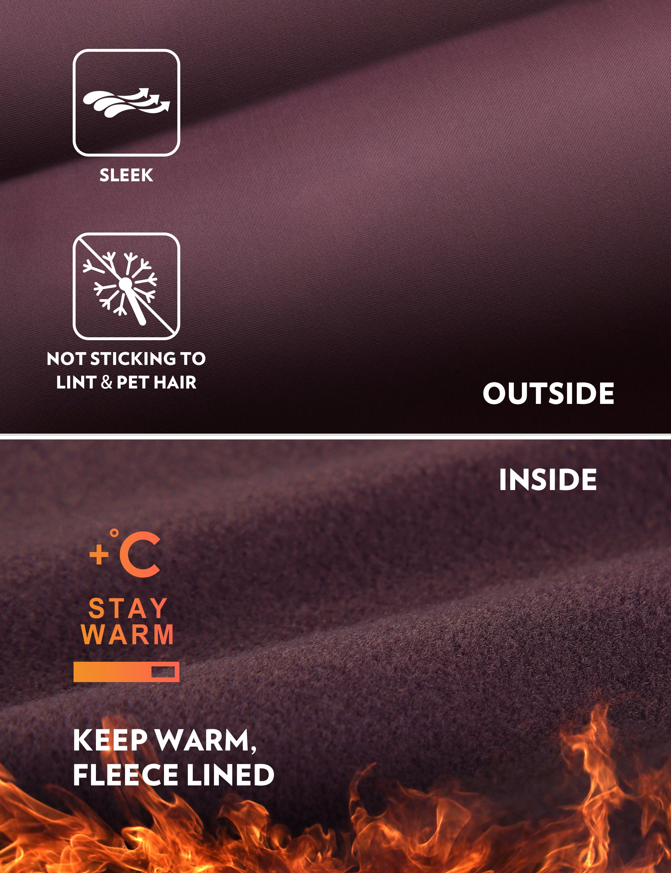 Thermal Fleece Lined Legging 28'' - Image 16
