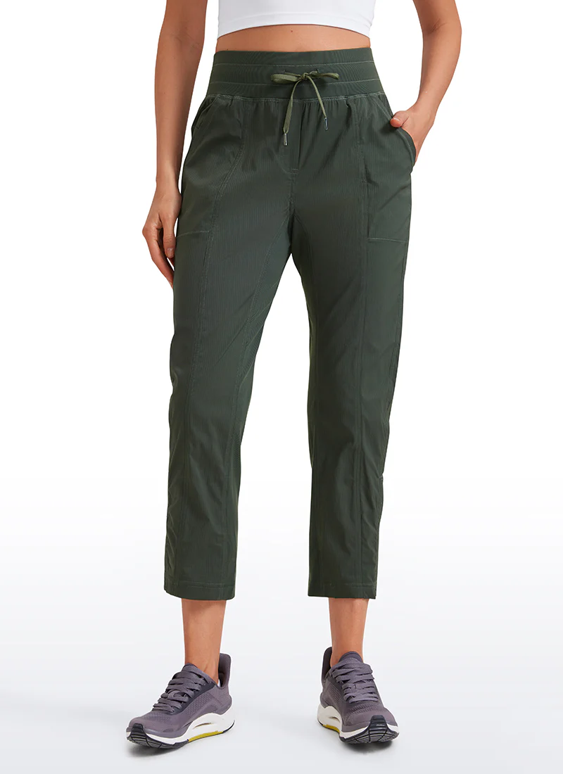 Striped Pants with Pockets 25''- Cinched Leg - Image 11