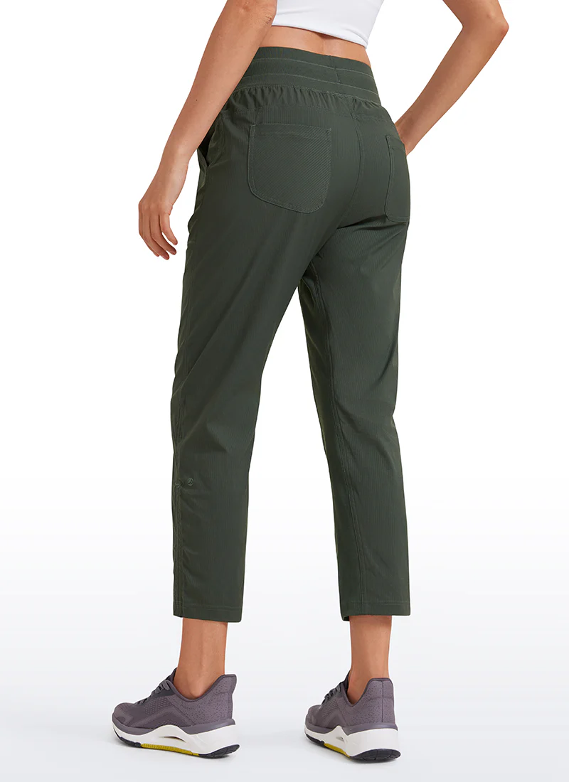 Striped Pants with Pockets 25''- Cinched Leg - Image 12