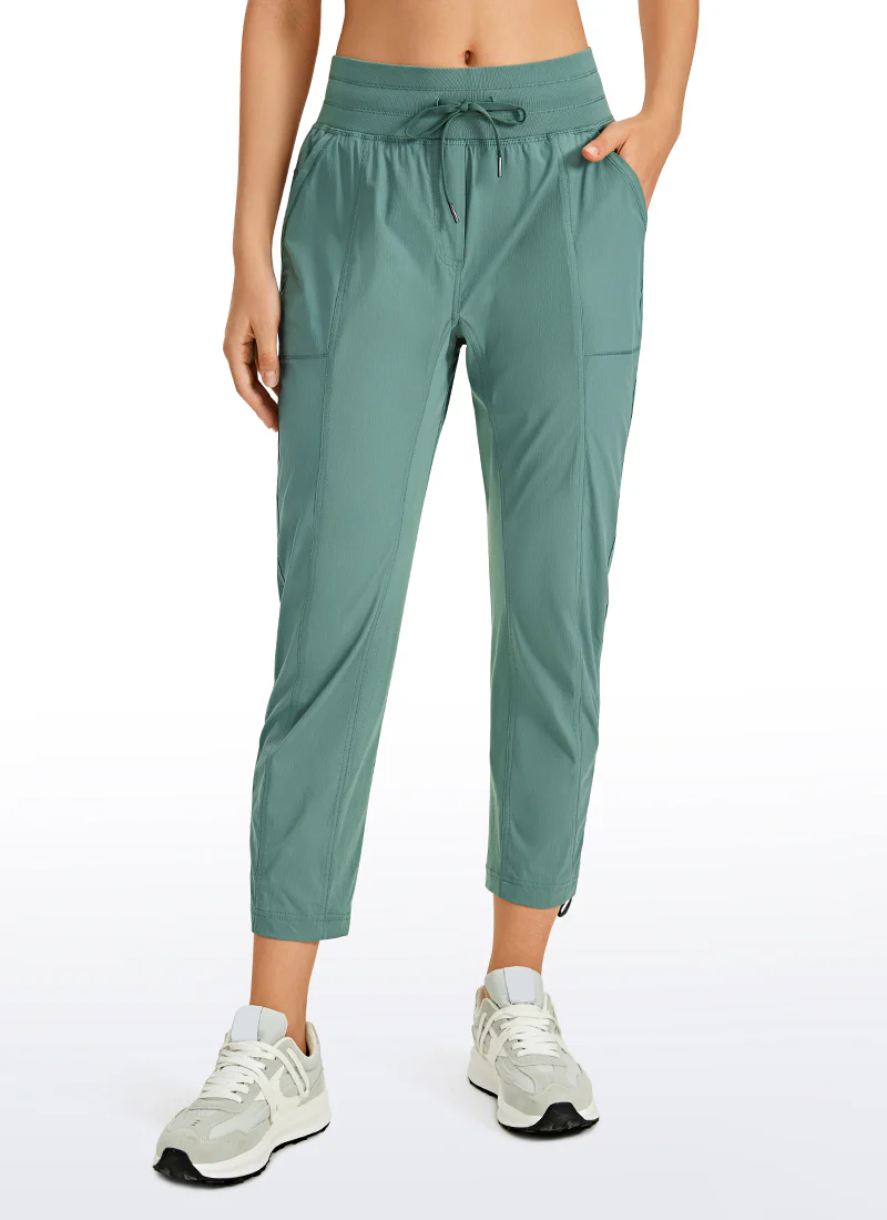 Striped Pants with Pockets 25''- Cinched Leg - Image 21