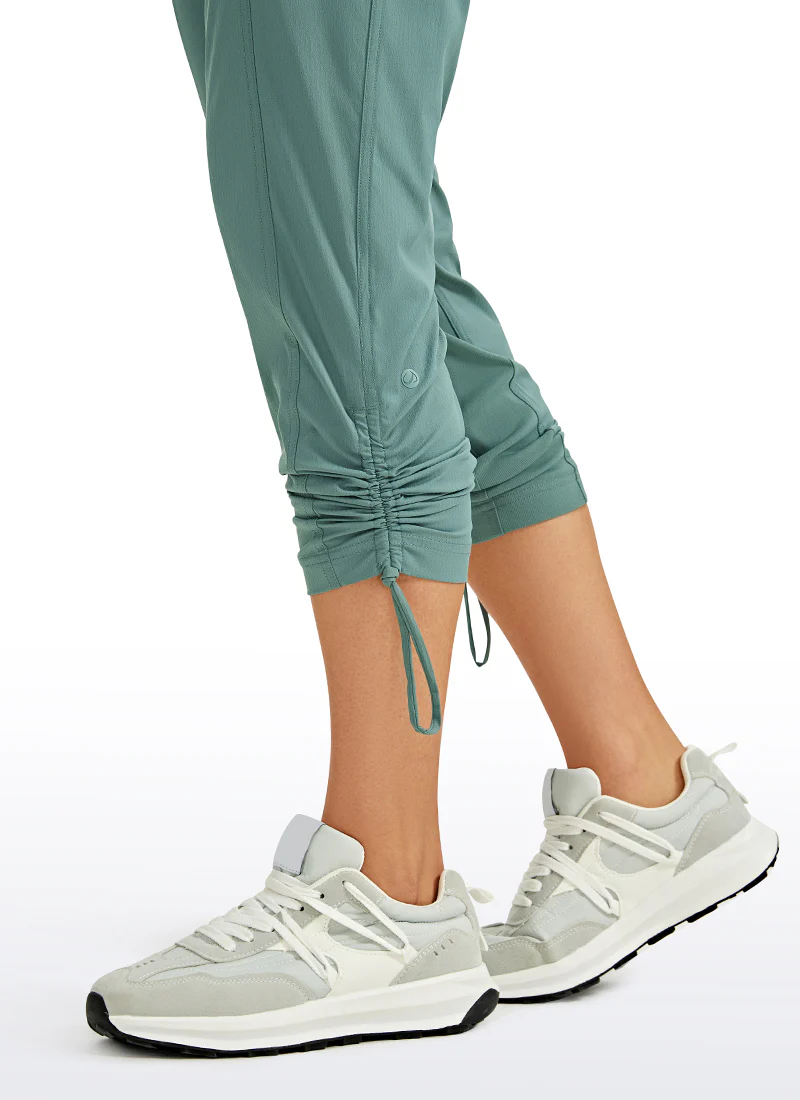 Striped Pants with Pockets 25''- Cinched Leg - Image 23