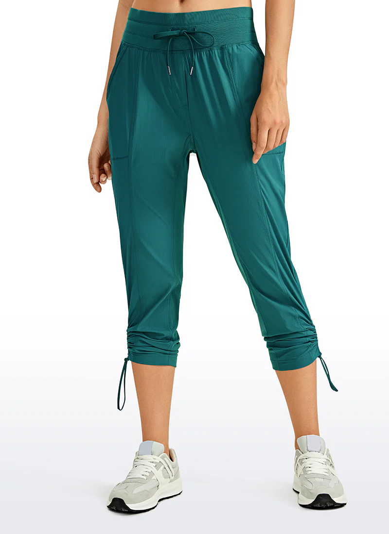 Striped Pants with Pockets 25''- Cinched Leg - Image 24