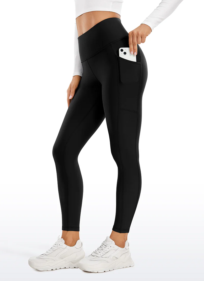 Thermal Fleece Lined Pocket Legging 25'' - Image 4