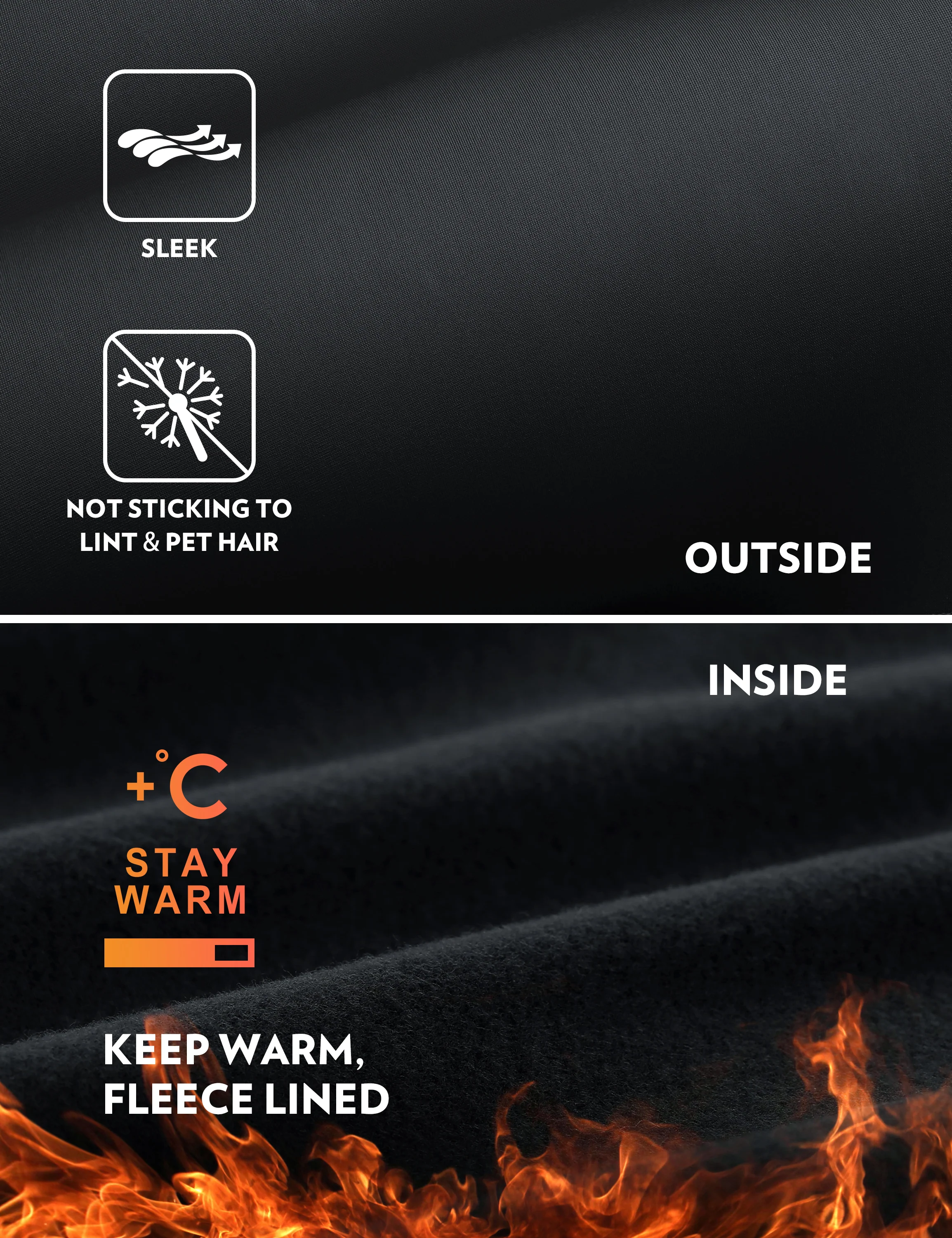 Thermal Fleece Lined Pocket Legging 25'' - Image 41