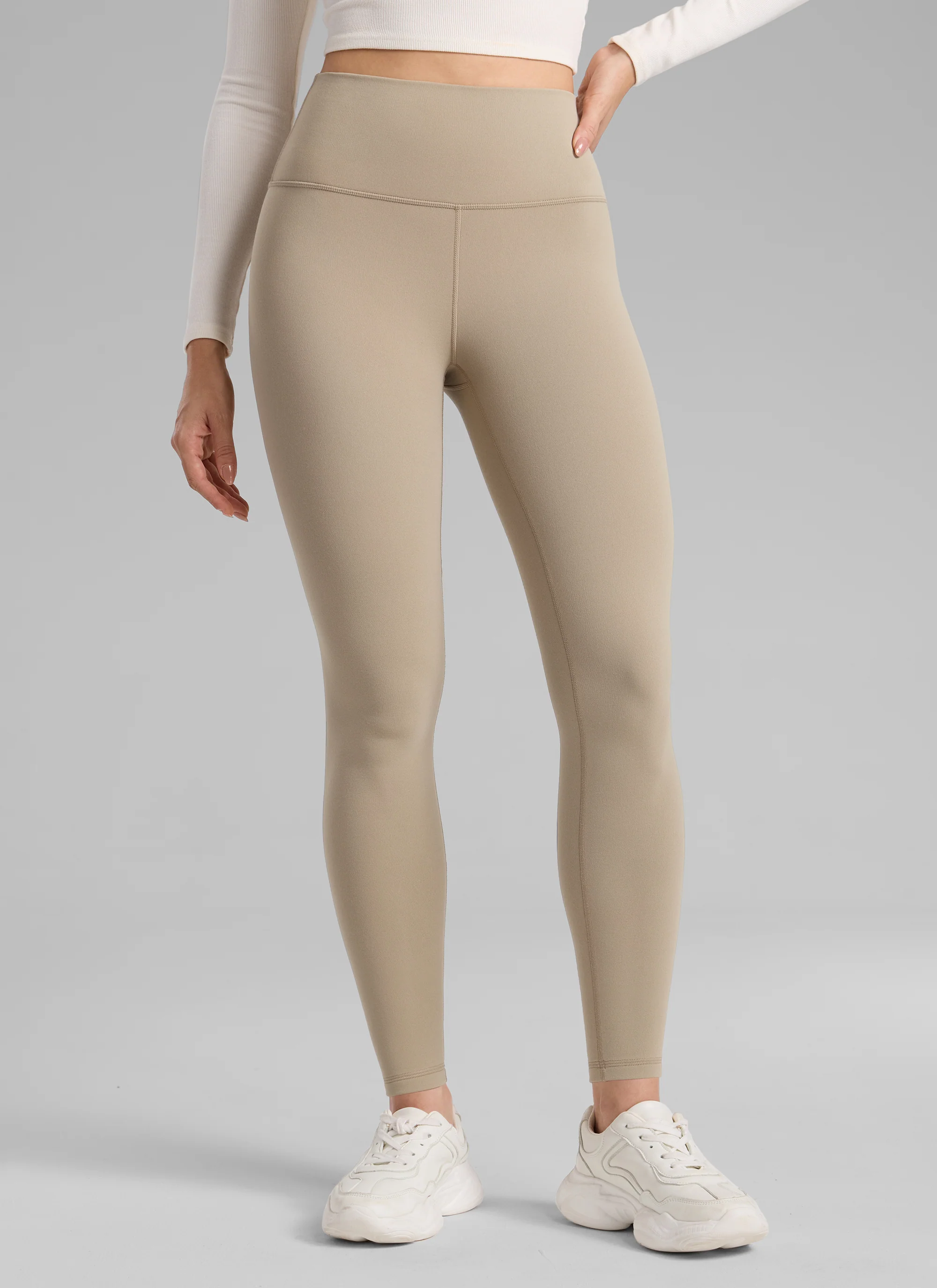 Matte Thermal Fleece Lined Origin Legging 28" - Image 44