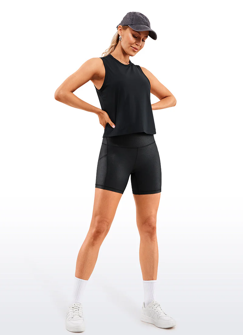 Butterluxe Pocket Yoga Shorts 5'' - Image 11