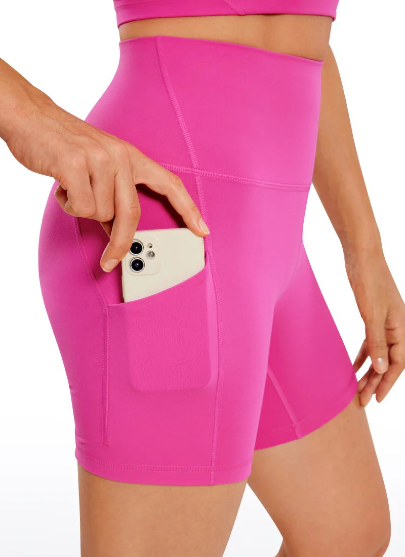 Butterluxe Pocket Yoga Shorts 5'' - Image 4