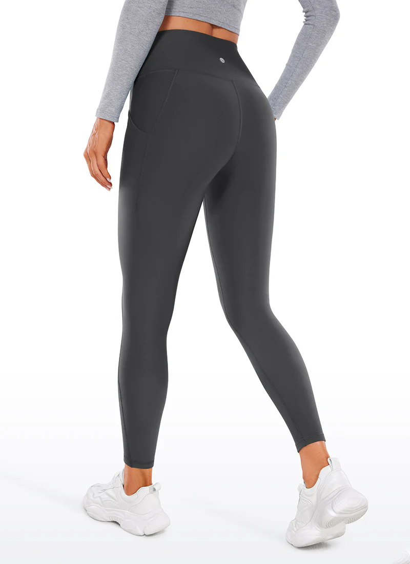 Fleece Lined Soft Pocket Legging 26.5" - Image 13