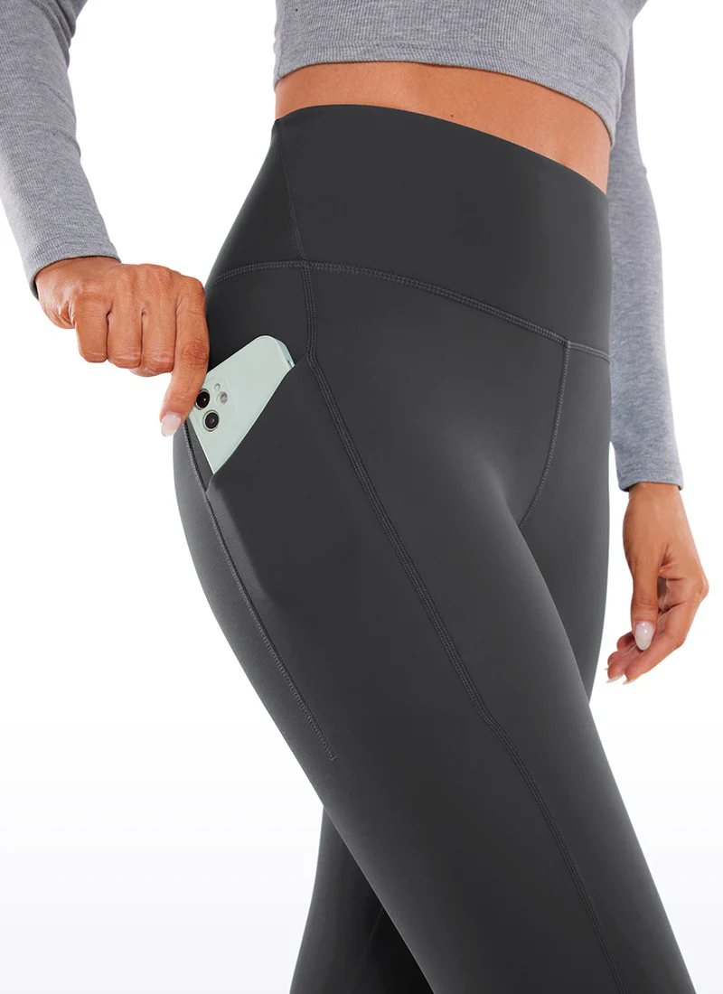 Fleece Lined Soft Pocket Legging 26.5" - Image 15