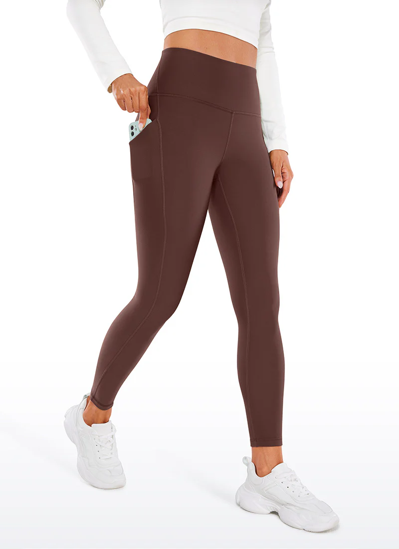 Fleece Lined Soft Pocket Legging 26.5" - Image 22