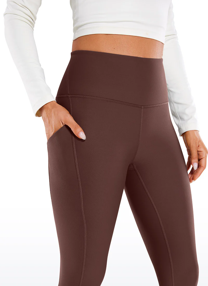 Fleece Lined Soft Pocket Legging 26.5" - Image 25
