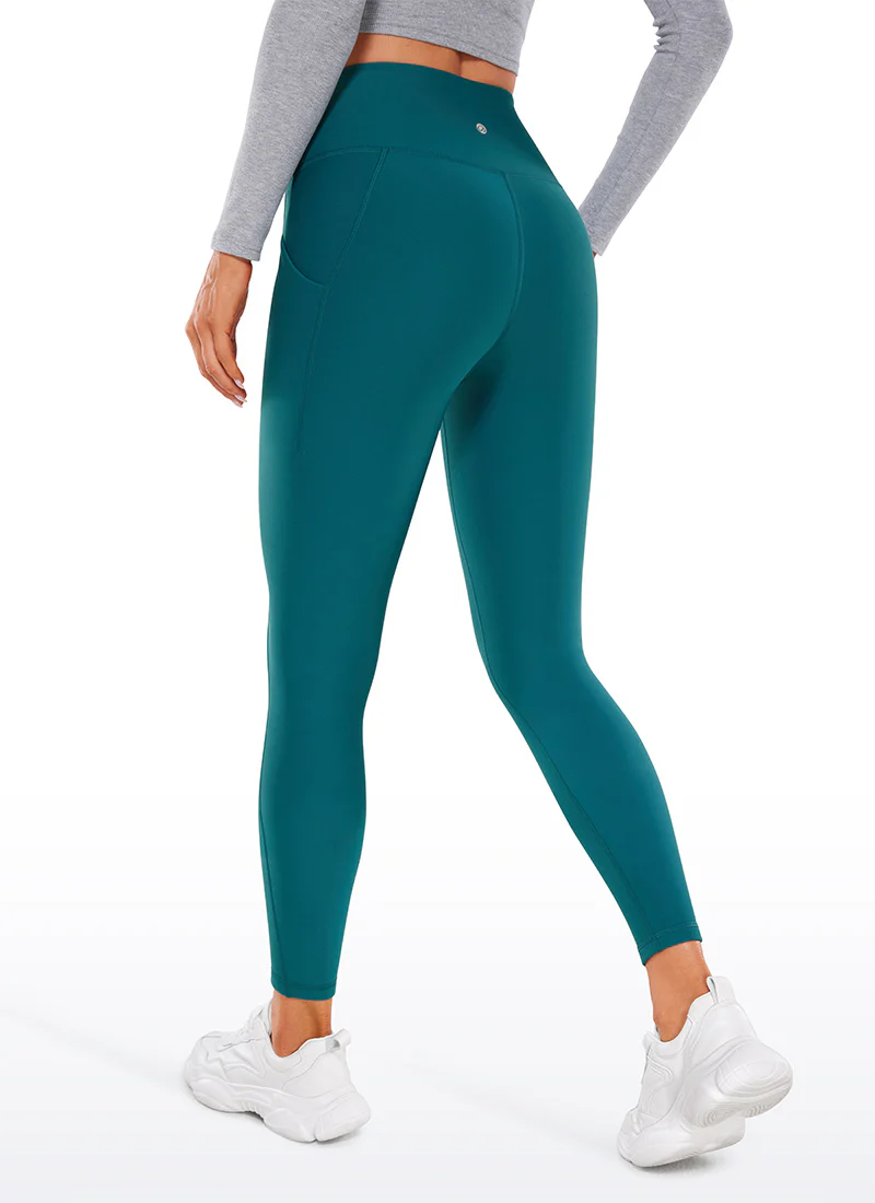 Fleece Lined Soft Pocket Legging 26.5" - Image 46
